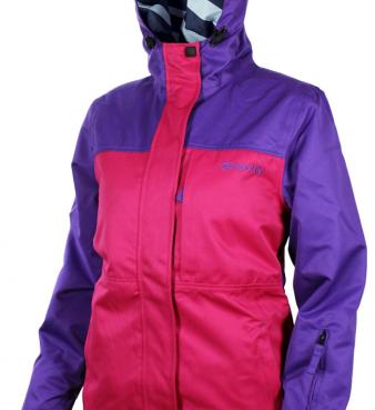 Женская сноубордическая куртка MEATFLY “SOLAR”  Арт. SOLAR purple-magenta 