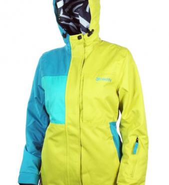 Женская сноубордическая куртка MEATFLY “SOLAR” Арт. SOLAR yellow-multi