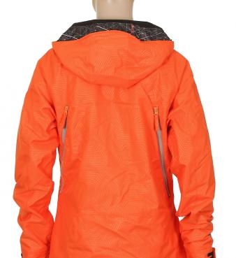 Сноубордическая куртка MEATFLY “NOVA”  Арт. NOVA orange emboss